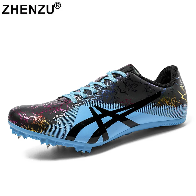 Zhenzu Men Women Boys Track Field Spike Shoes Spikes Athlete Running Tracking Sneakers Chuteira Campo Profissional Spiked Shoes
Zhenzu Men Women Boys Track Field Spike Shoes Spikes Athlete Running Tracking Sneakers Chuteira Campo Profissional Spiked Shoes