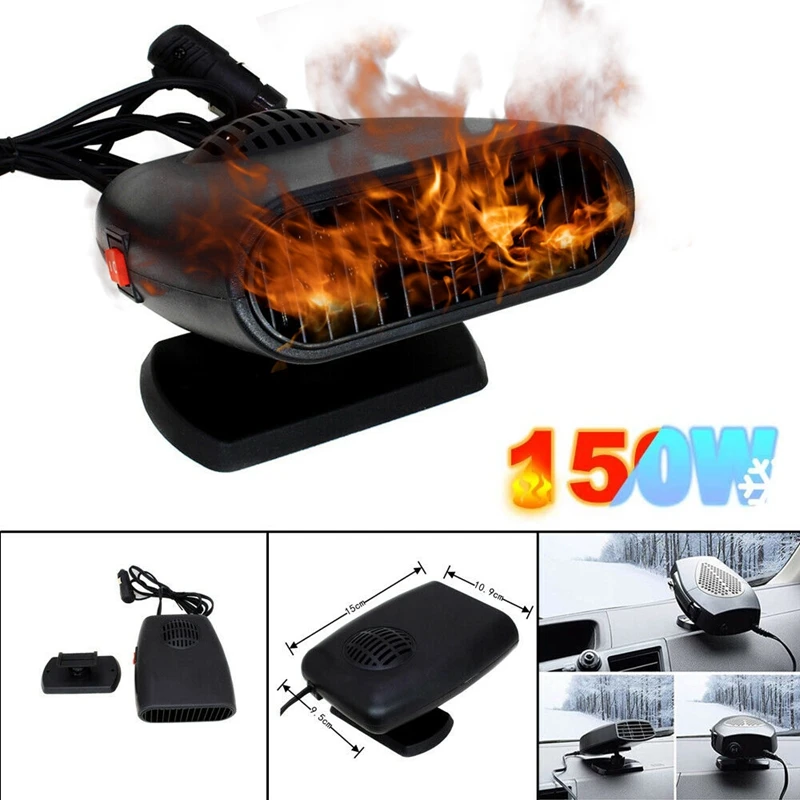 Car Heating Heater Hot Fan 150W Fast Warmer Windscreen Defroster Defogger,For Car Truck RV
Car Heating Heater Hot Fan 150W Fast Warmer Windscreen Defroster Defogger,For Car Truck RV