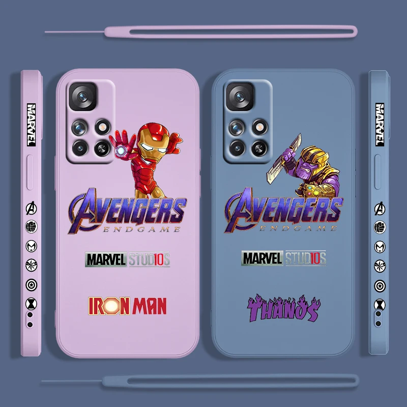Marvel Iron Man Thanos For Redmi K50 K40 K30 K20 10C X 9C T AT A 8A 7A Gaming Pro Plus Liquid Left Rope Phone Case
Marvel Iron Man Thanos For Redmi K50 K40 K30 K20 10C X 9C T AT A 8A 7A Gaming Pro Plus Liquid Left Rope Phone Case