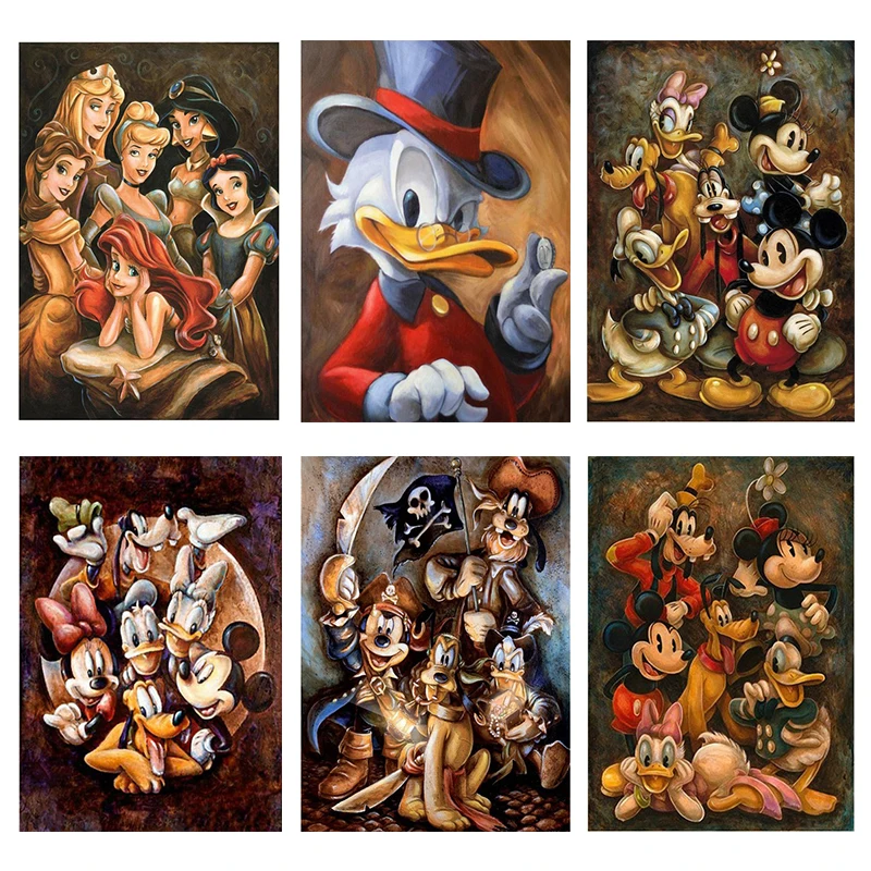 Disney 5D Mickey Diamond Painting Mickey Mouse and Donald Duck Rhinestone Cross Stitch Handmade Embroider Crafts for Child ll192
Disney 5D Mickey Diamond Painting Mickey Mouse and Donald Duck Rhinestone Cross Stitch Handmade Embroider Crafts for Child ll192