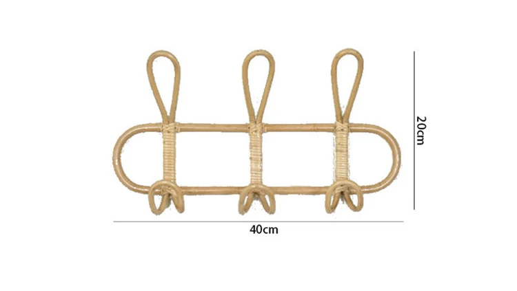 Настенные крючки из ротанга
Настенные крючки из ротанга