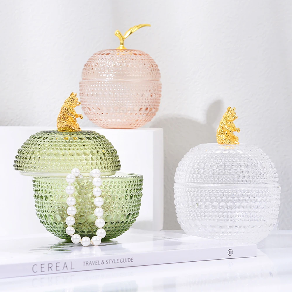 Nordic Multicolor Art Glass Storage Jar Aromatherapy Bottle With Lid Cotton Swab Box Jewelry Box Minimalist Household Decoration
Nordic Multicolor Art Glass Storage Jar Aromatherapy Bottle With Lid Cotton Swab Box Jewelry Box Minimalist Household Decoration