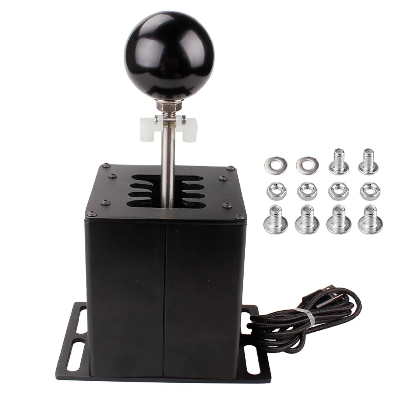 Racing Game Gear Shifter 6+R/7+R Simulation Game H Gear Shifter for G27 G29 T300
Racing Game Gear Shifter 6+R/7+R Simulation Game H Gear Shifter for G27 G29 T300
