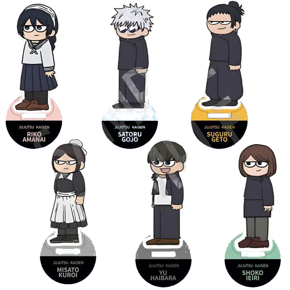 Jujutsu Kaisen Acrylic Stand Model Figures Gojo Geto Lori Fushiguro Toji Meimei Nanami Cosplay Desk Decor Stand Collection Gifts
Jujutsu Kaisen Acrylic Stand Model Figures Gojo Geto Lori Fushiguro Toji Meimei Nanami Cosplay Desk Decor Stand Collection Gifts
