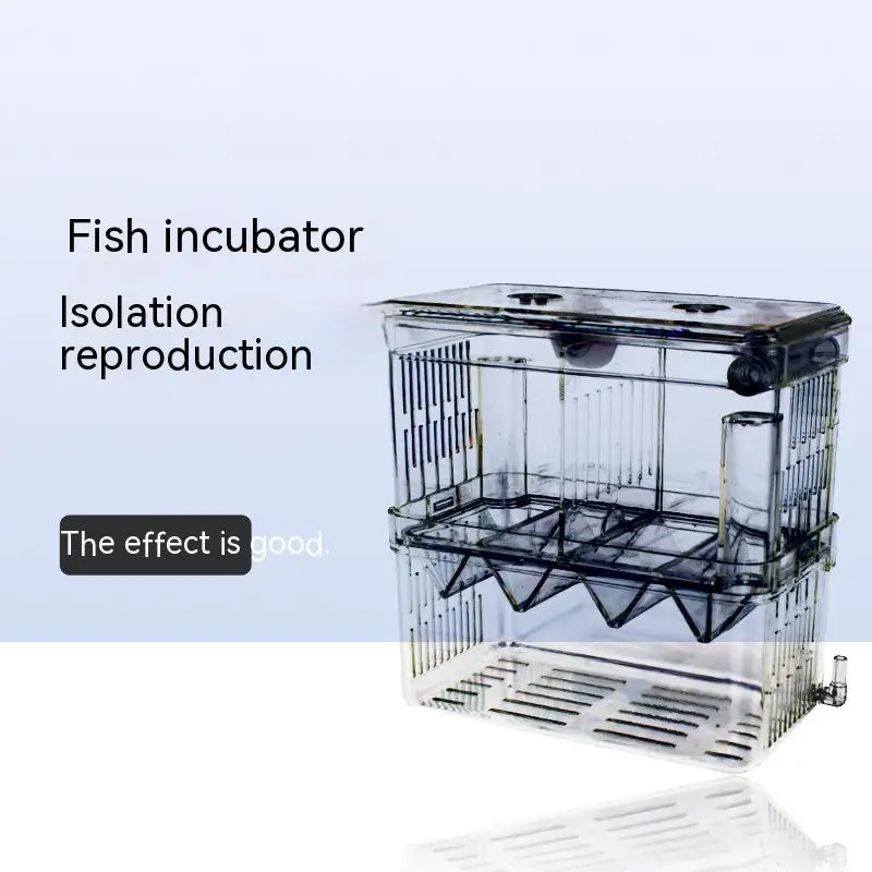 Transparent Fish with Suction Cup Culture Isolation Tank, Shrimp Guppy Aquarium Domestication Incubator Aquarium Culture Acrylic
Transparent Fish with Suction Cup Culture Isolation Tank, Shrimp Guppy Aquarium Domestication Incubator Aquarium Culture Acrylic