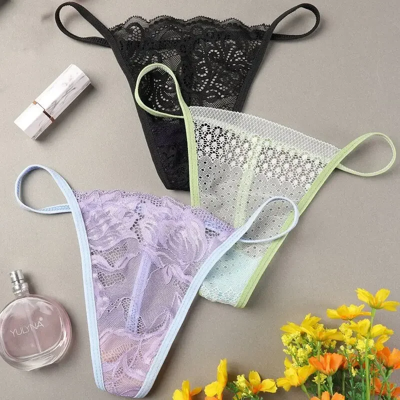 10Pc/lot Sexy Lingerie Lace Low Waist Elastic String Transparent Underwear Women Temptation Hollow Out Panties
10Pc/lot Sexy Lingerie Lace Low Waist Elastic String Transparent Underwear Women Temptation Hollow Out Panties