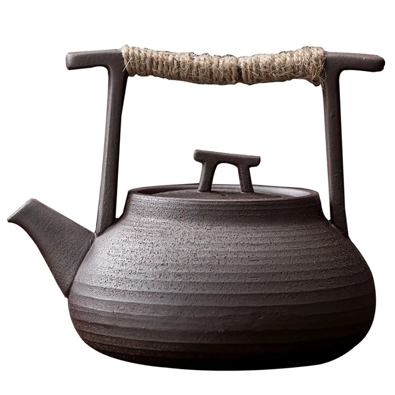 

Керамическая посуда ручной работы в стиле ретро для чайной церемонии кунг-фу, портативная чайная утварь, керамический чайный набор для чайн...