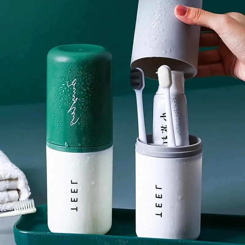 Travel Mouthwash Cup Brush Cup Creative Toothbrush Set Portable Storage Toiletry Toothpaste Box Household Toilet Cleaning Kit
Travel Mouthwash Cup Brush Cup Creative Toothbrush Set Portable Storage Toiletry Toothpaste Box Household Toilet Cleaning Kit