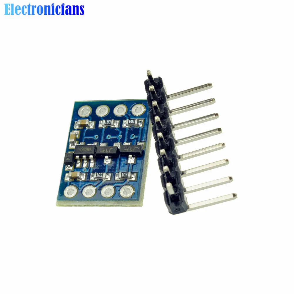 

10Pcs/Lot IIC I2C Level Conversion Sensor Module 5V-3V System Level Converter With Pins For Arduino