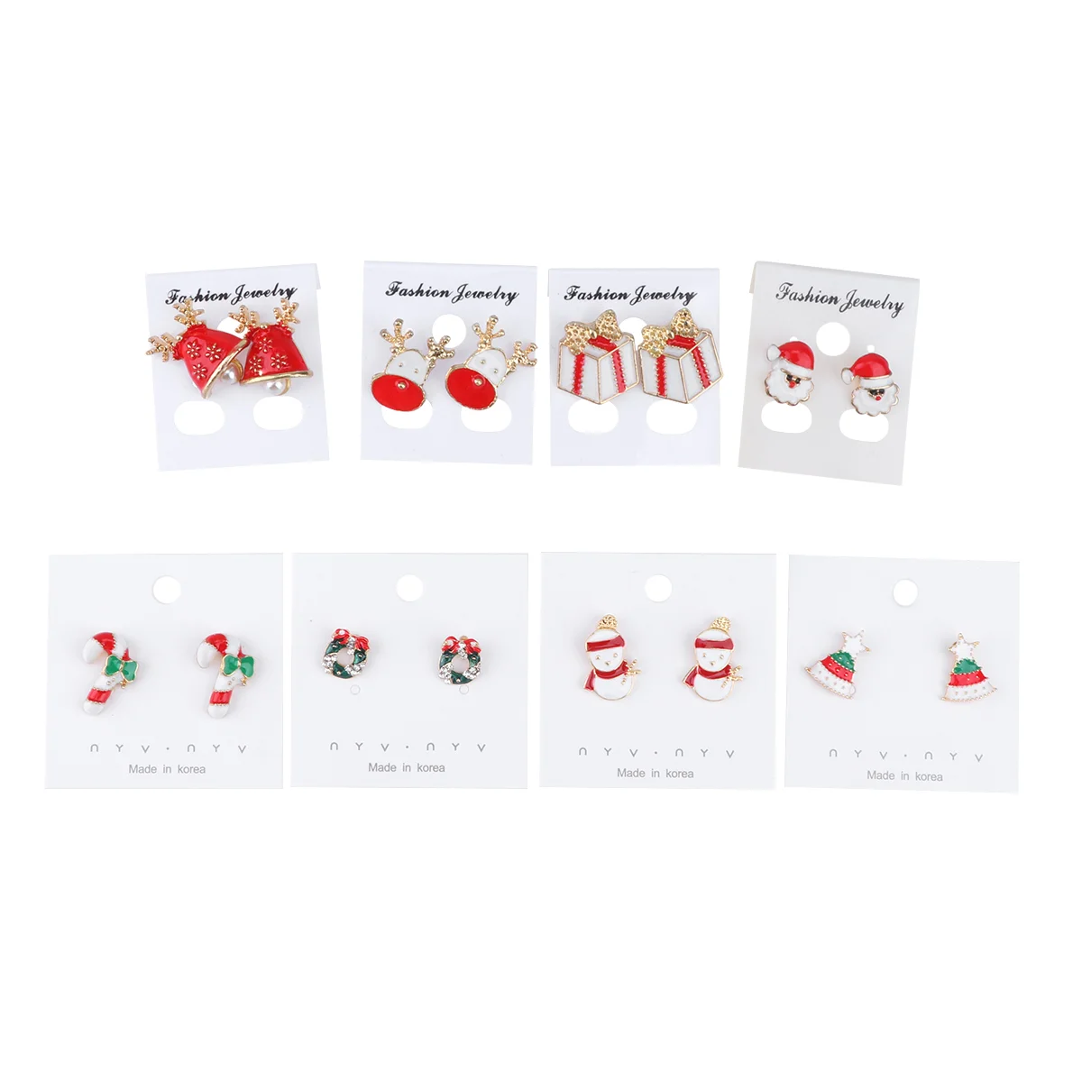 Earrings Christmas Drop Stud Gift Year New Earring Candy Cane Christma Gifts Decoration Ear Party Studs Snowflake Snowman Hand
Earrings Christmas Drop Stud Gift Year New Earring Candy Cane Christma Gifts Decoration Ear Party Studs Snowflake Snowman Hand