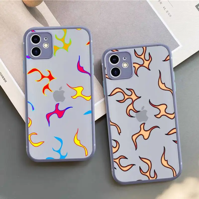 Fashion Red Flames Phone Case for iPhone X XR XS 7 8 Plus 11 12 13 pro MAX 13mini Translucent Matte Case
Fashion Red Flames Phone Case for iPhone X XR XS 7 8 Plus 11 12 13 pro MAX 13mini Translucent Matte Case
