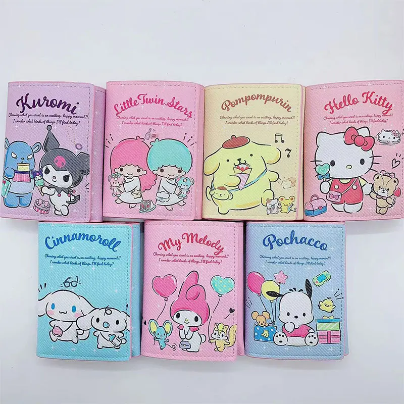 Женский кошелек Sanrio с аниме рисунком Hello Kitty, короткий кошелек с милым рисунком, многофункциональный кошелек из искусственной кожи для мелоч...
Женский кошелек Sanrio с аниме рисунком Hello Kitty, короткий кошелек с милым рисунком, многофункциональный кошелек из искусственной кожи для мелоч...