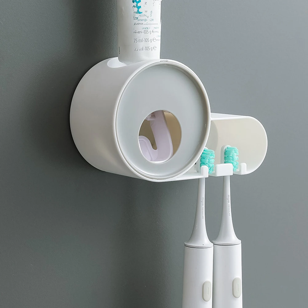 Multifunctional Wall-Mounted Toothbrush Holder Automatic Toothpaste Squeezer No Hole Punching Children's Toothbrush Shelf
Multifunctional Wall-Mounted Toothbrush Holder Automatic Toothpaste Squeezer No Hole Punching Children's Toothbrush Shelf