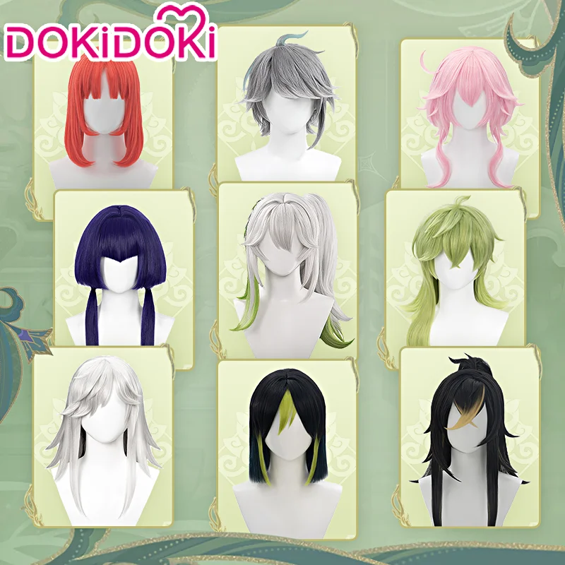 

Tighnari / Nilou / Candace / Dehya / Cyno / Collei / Nahida / Al Haitham / Dori Wig Genshin Impact Sumeru Cosplay DokiDoki