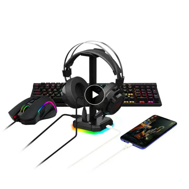 Audio Device Headphone Stand Manageable Fingerprint Control Phone Holder Black Minimalistic Headset Desktop Stand Solid Durable
Audio Device Headphone Stand Manageable Fingerprint Control Phone Holder Black Minimalistic Headset Desktop Stand Solid Durable