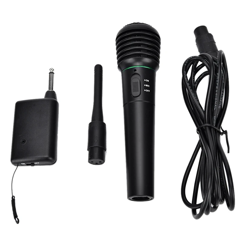 Wired And Wireless 2In1 Handheld Microphone Receiver System Unidirectional For Speeches Meetings Karaoke Performances
Wired And Wireless 2In1 Handheld Microphone Receiver System Unidirectional For Speeches Meetings Karaoke Performances