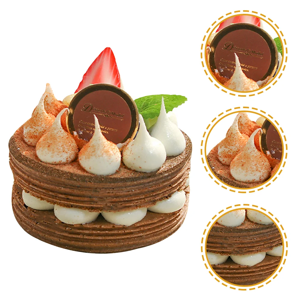 2 Pcs Simulation Cake Photo Prop Ornament Mini Cakes Props Dining Table Decorations False Wedding Tables Photography Paper Cup
2 Pcs Simulation Cake Photo Prop Ornament Mini Cakes Props Dining Table Decorations False Wedding Tables Photography Paper Cup