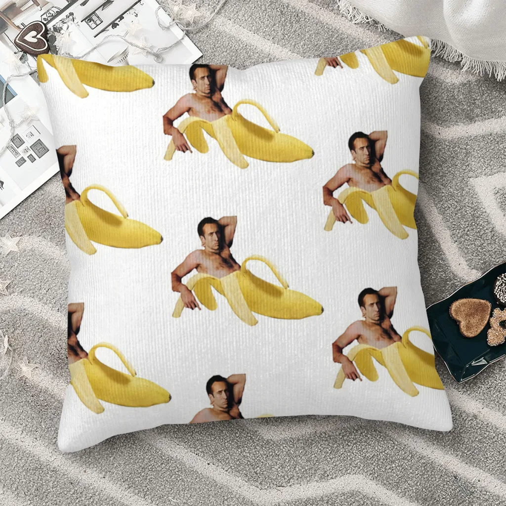 Nicholas Cage Banana Hug Pillowcase Backpack Cojines Garden DIY Printed Office Throw Pillow Case Decorative
Nicholas Cage Banana Hug Pillowcase Backpack Cojines Garden DIY Printed Office Throw Pillow Case Decorative