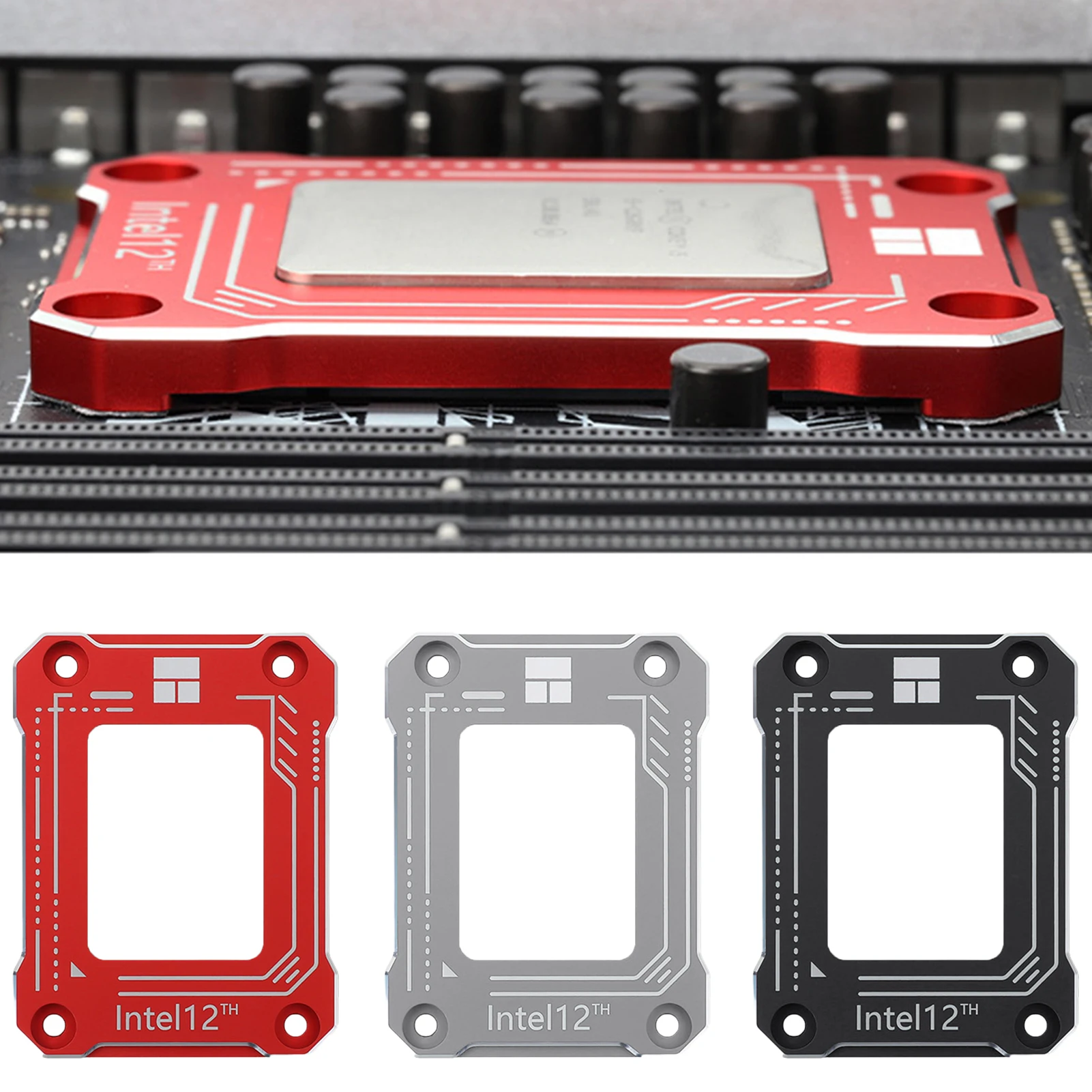 Корректор изгиба процессора ForIntel 12th, протектор рамы LGA1700, застежка, алюминиевая рама для быстрой фиксирующей пряжки второго поколения
Корректор изгиба процессора ForIntel 12th, протектор рамы LGA1700, застежка, алюминиевая рама для быстрой фиксирующей пряжки второго поколения