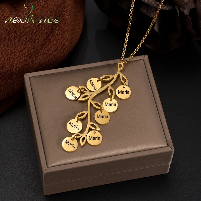 Nextvance Customized Family Tree Engrave Name Or Date Necklace Stainless Steel Pendant For Family Friend Memorial Gifts June New
Nextvance Customized Family Tree Engrave Name Or Date Necklace Stainless Steel Pendant For Family Friend Memorial Gifts June New