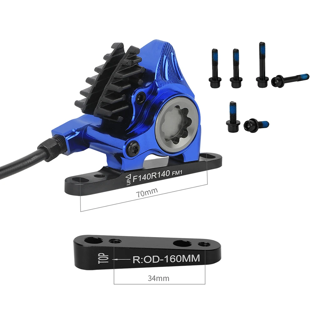 Experience a New Level of Braking with the IIIPRO 140/160mm 2 Piston Hydraulic Disc Brake Caliper for Road Bikes Flat Mount
Experience a New Level of Braking with the IIIPRO 140/160mm 2 Piston Hydraulic Disc Brake Caliper for Road Bikes Flat Mount