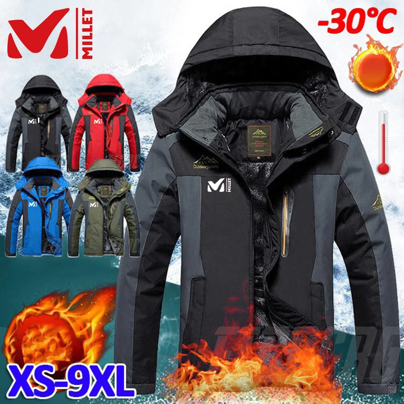 2022 Outdoor New Winter and Autumn Windproof Waterproof Warm Hiking Jacket Men's Fleece Padded Hooded Shirt Jacket Suit L~9XL
2022 Outdoor New Winter and Autumn Windproof Waterproof Warm Hiking Jacket Men's Fleece Padded Hooded Shirt Jacket Suit L~9XL