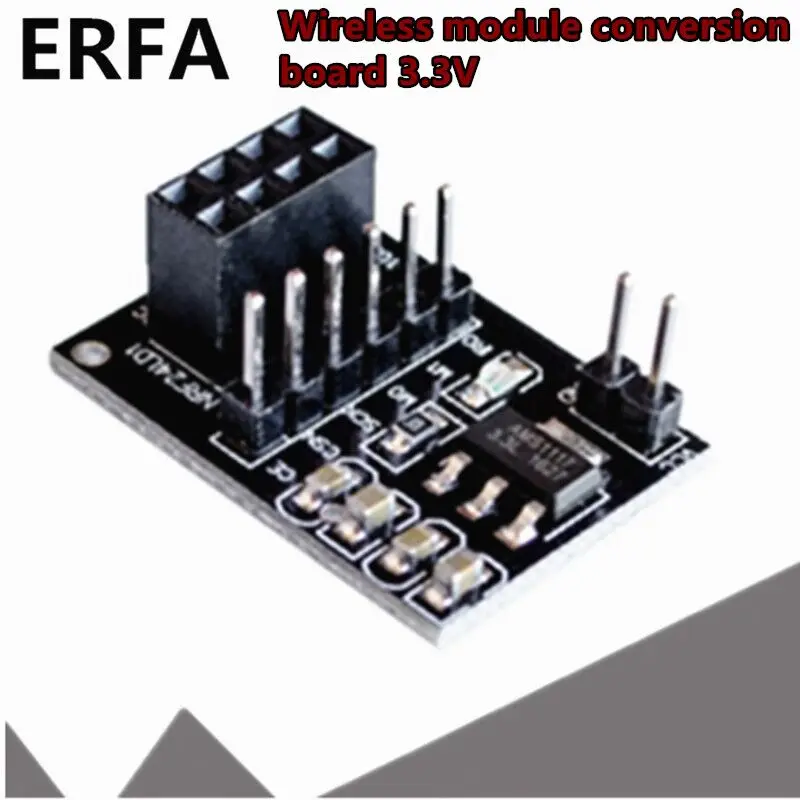 1 шт. новый модуль адаптера NRF24L01 3,3 В, плата адаптера для 8-контактного разъема
1 шт. новый модуль адаптера NRF24L01 3,3 В, плата адаптера для 8-контактного разъема