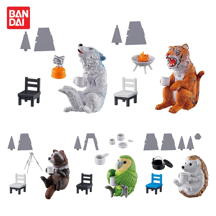 Japan Anime BANDAI Gachapon Figurine Capsule Toy Gacha Animal Camping Mini Picnic Scene Action Figure Table Decoration 
Japan Anime BANDAI Gachapon Figurine Capsule Toy Gacha Animal Camping Mini Picnic Scene Action Figure Table Decoration