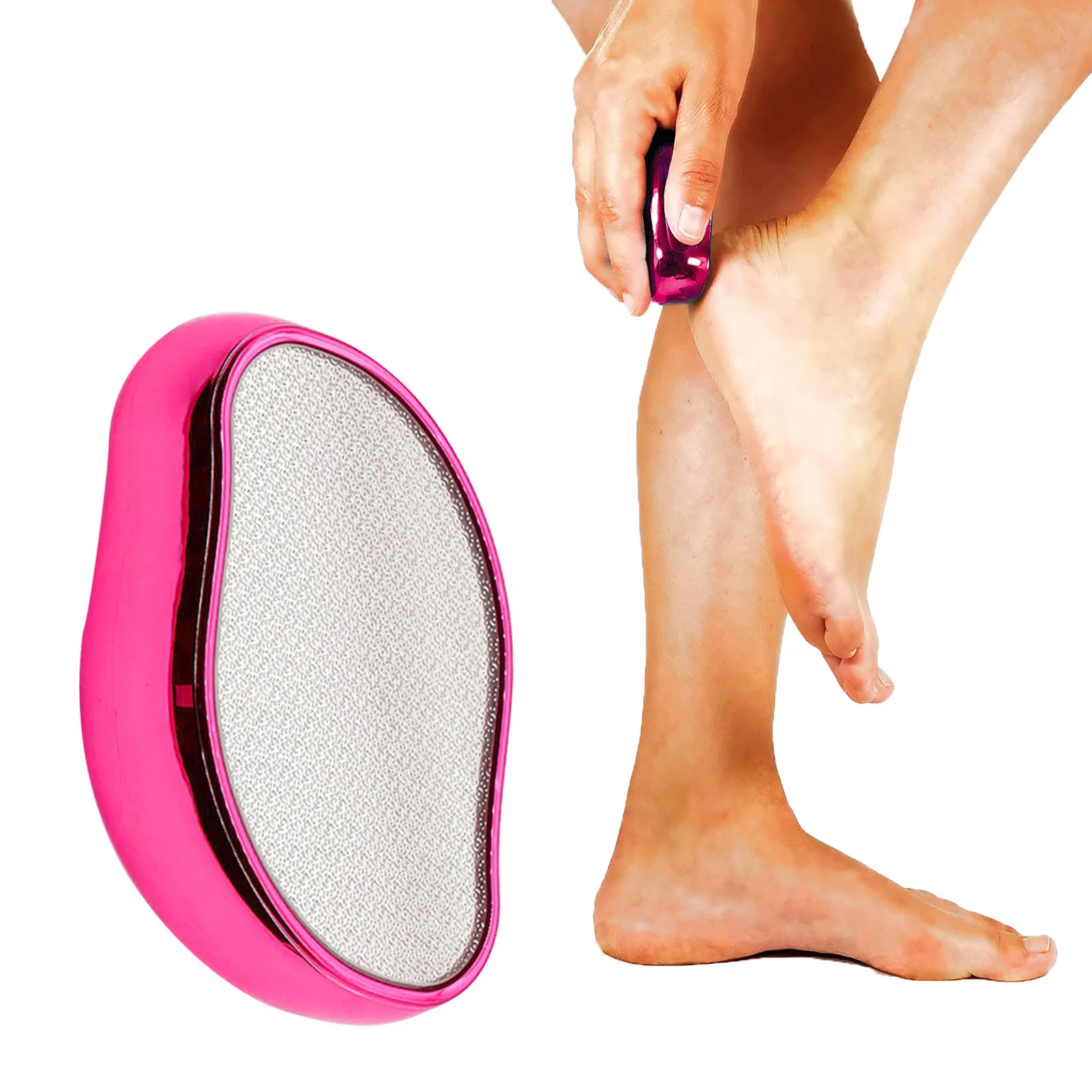 Crystal Hair Remover Painless Exfoliation Hair Removal Tool For Legs Arms Back Foot File Magic Crystal Eraser Smooth Silky Skin
Crystal Hair Remover Painless Exfoliation Hair Removal Tool For Legs Arms Back Foot File Magic Crystal Eraser Smooth Silky Skin