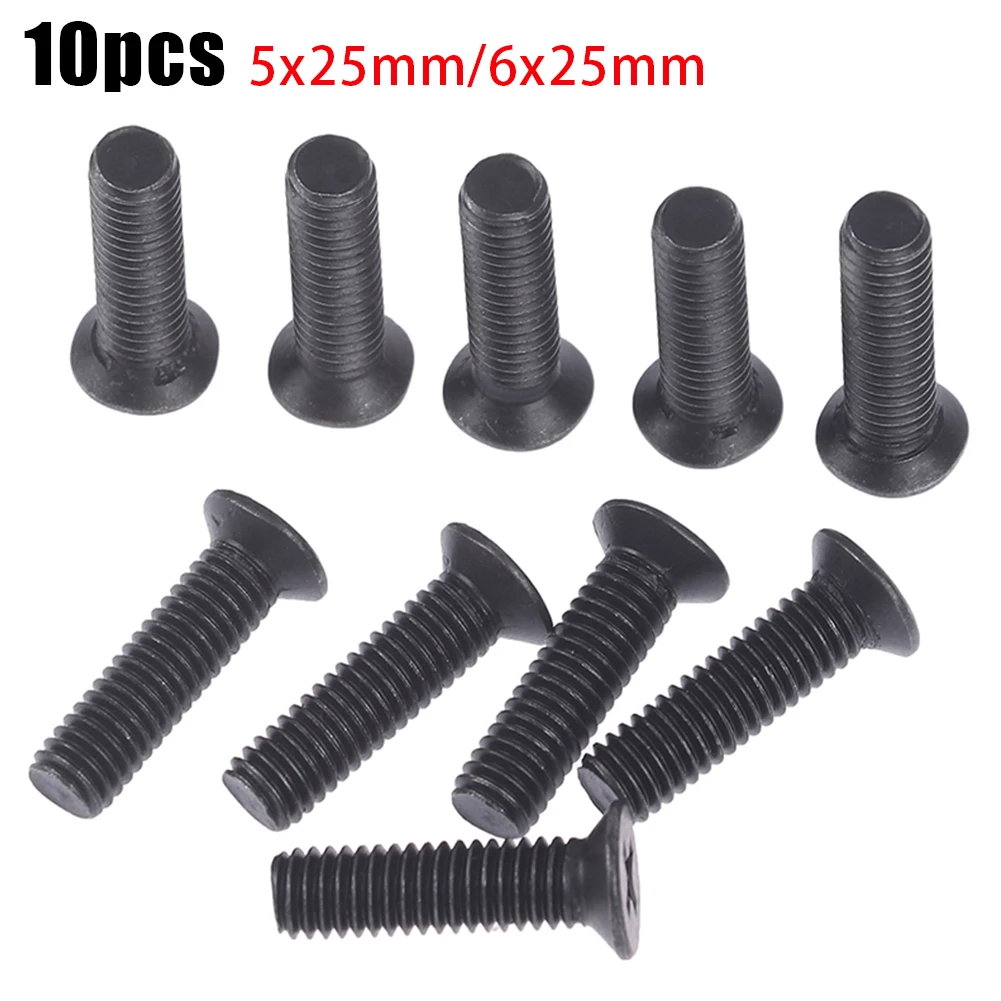 10Pcs Fixing Screw M5/M6 25mm Left Hand Thread For UNF Drill Chuck Shank Adapter Flat Countersunk Screw Power Tool Accessories
10Pcs Fixing Screw M5/M6 25mm Left Hand Thread For UNF Drill Chuck Shank Adapter Flat Countersunk Screw Power Tool Accessories