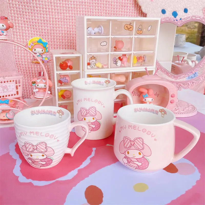 Cartoon Kawaii Mymelody Mug Creative Glass Coffee Tea Hello Kitty Drinks Dessert Breakfast Milk Cup Glass Mugs Handle Drinkware
Cartoon Kawaii Mymelody Mug Creative Glass Coffee Tea Hello Kitty Drinks Dessert Breakfast Milk Cup Glass Mugs Handle Drinkware