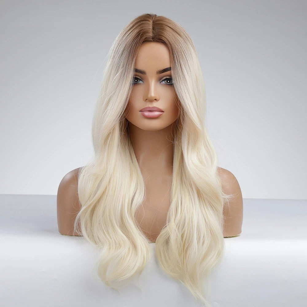 Wigtoday Synthetic Women's Long Wavy Ombre Brown to Light Blonde Wigs Natural Eat Resistant Wig for Women Party Fashion Wigs
Wigtoday Synthetic Women's Long Wavy Ombre Brown to Light Blonde Wigs Natural Eat Resistant Wig for Women Party Fashion Wigs