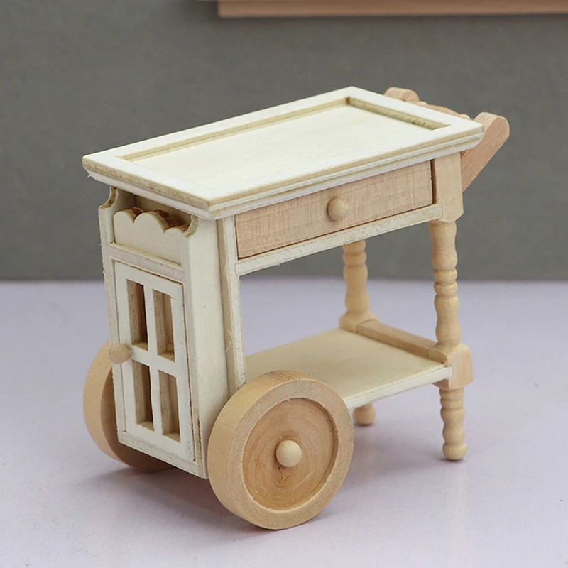 1:12 Dollhouse Miniature Restaurant Kitchen Furniture Accessories Trolley Dining Cart For Doll House Decor Toys Gifts
1:12 Dollhouse Miniature Restaurant Kitchen Furniture Accessories Trolley Dining Cart For Doll House Decor Toys Gifts