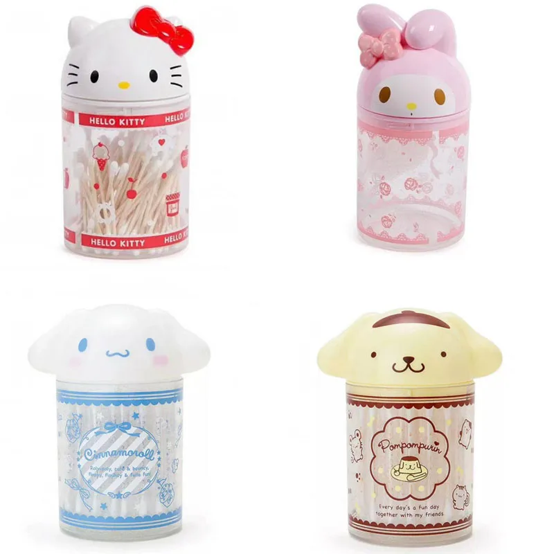 Kawaii Sanrios Storage Box Kitty My Melody Cinnamoroll Cartoon Desktop Cotton Swab Debris Mini Storage Box Toys for Girls Gift
Kawaii Sanrios Storage Box Kitty My Melody Cinnamoroll Cartoon Desktop Cotton Swab Debris Mini Storage Box Toys for Girls Gift