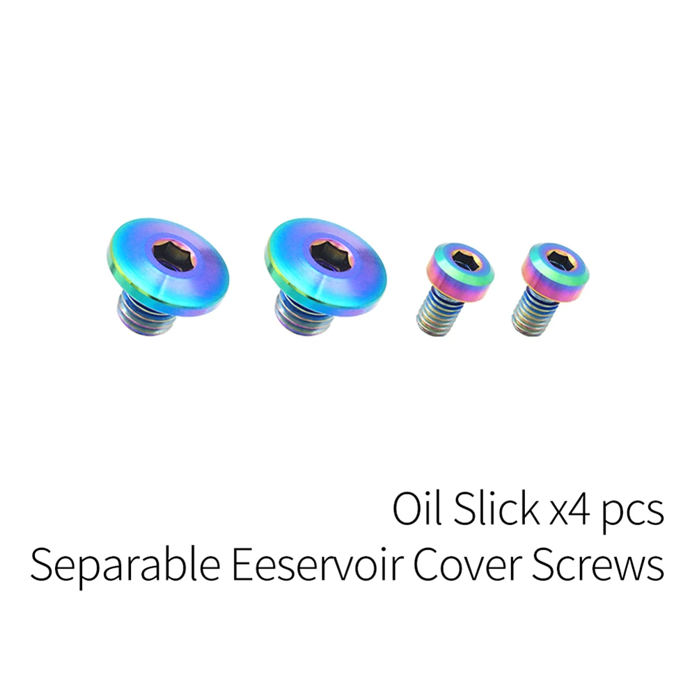 RISK A Whole/Separate Oil Cylinder Lid Bolts For Bicycle Bike Brake Lever Titanium Disc Fixed Screw Bicycle Hydraulic Brake Bolt
RISK A Whole/Separate Oil Cylinder Lid Bolts For Bicycle Bike Brake Lever Titanium Disc Fixed Screw Bicycle Hydraulic Brake Bolt