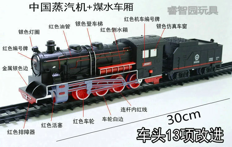 1/87 Chinese Steam Locomotive Head And Coal And Water Carriage Train Rack Model Children's Toy Scene Display Train Model
1/87 Chinese Steam Locomotive Head And Coal And Water Carriage Train Rack Model Children's Toy Scene Display Train Model