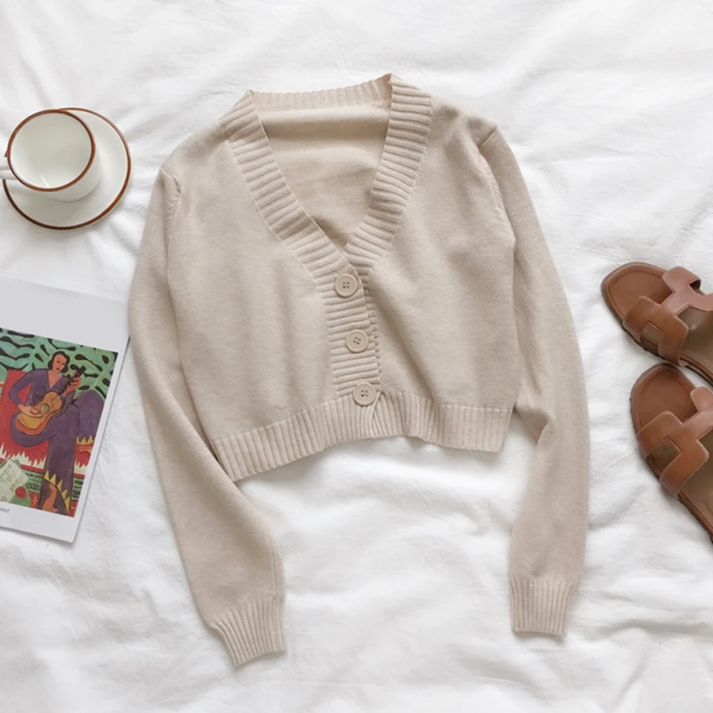 Укороченный женский кардиган, свитера, женский короткий свитер черного и белого цветов, однобортный свитер с V-образным вырезом, Женский вяз...
Укороченный женский кардиган, свитера, женский короткий свитер черного и белого цветов, однобортный свитер с V-образным вырезом, Женский вяз...