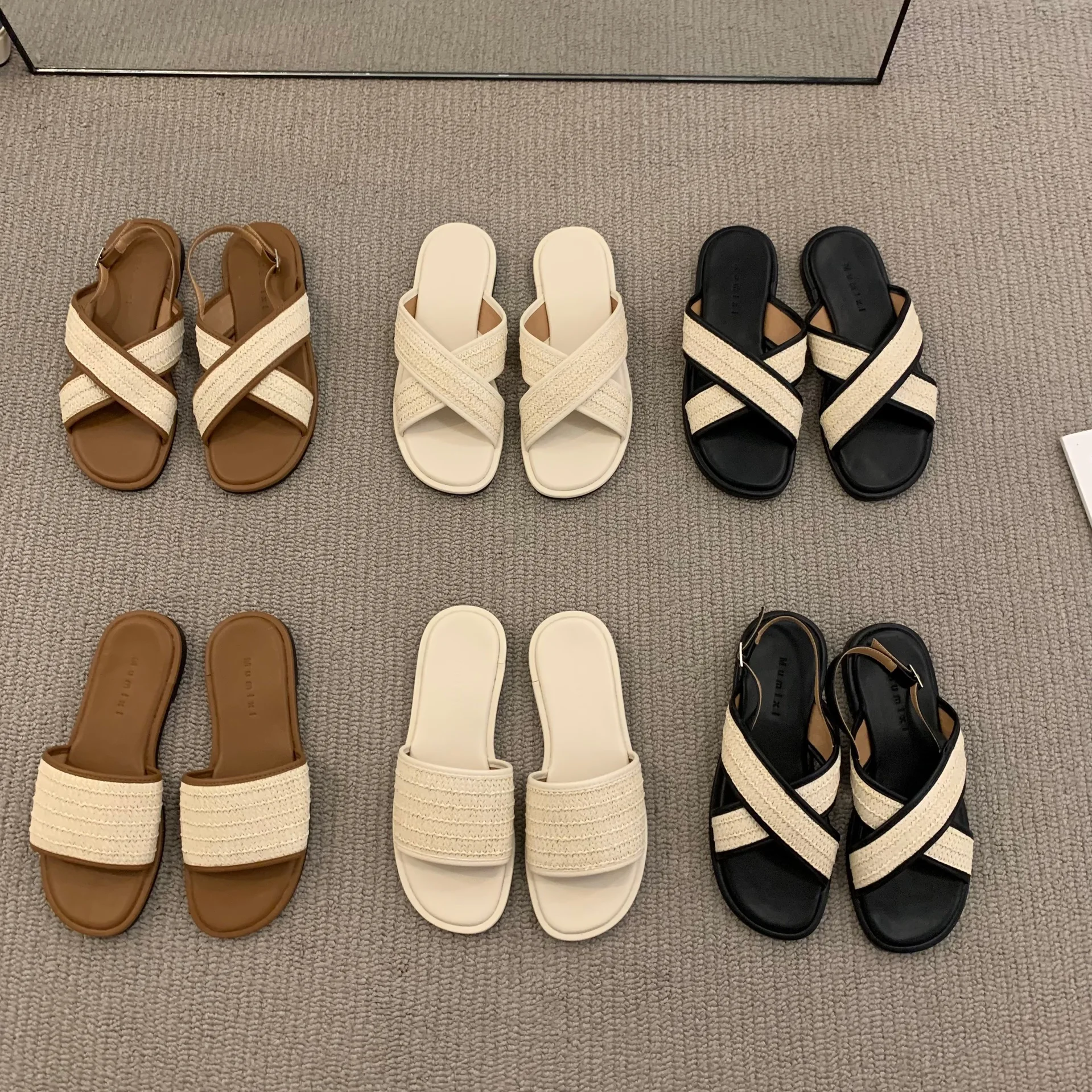 Flat Retro Braided Roman Sandals Women 2022 Summer New French Niche Design Sandals for Women Fashion Casual Slippers Female
Flat Retro Braided Roman Sandals Women 2022 Summer New French Niche Design Sandals for Women Fashion Casual Slippers Female