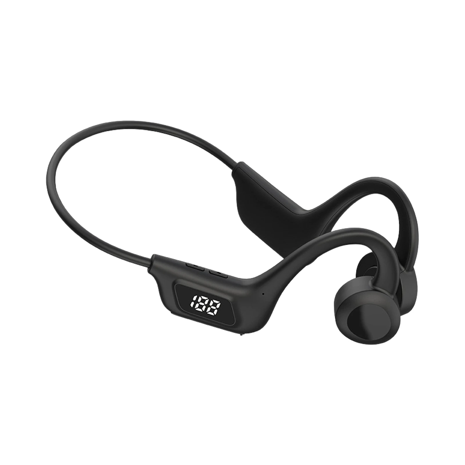 Bone Conduction Earphones Wireless Bone Headphones Provides Comfort Wireless Waterproof Sports Headphones With LED Digital
Bone Conduction Earphones Wireless Bone Headphones Provides Comfort Wireless Waterproof Sports Headphones With LED Digital
