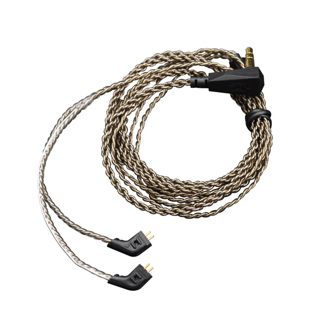 

Audio Cord Earphone Cable Connecting Wire Replaced Part Workmanship Compact Size Sweet Gift Universal Upgraded Fittings