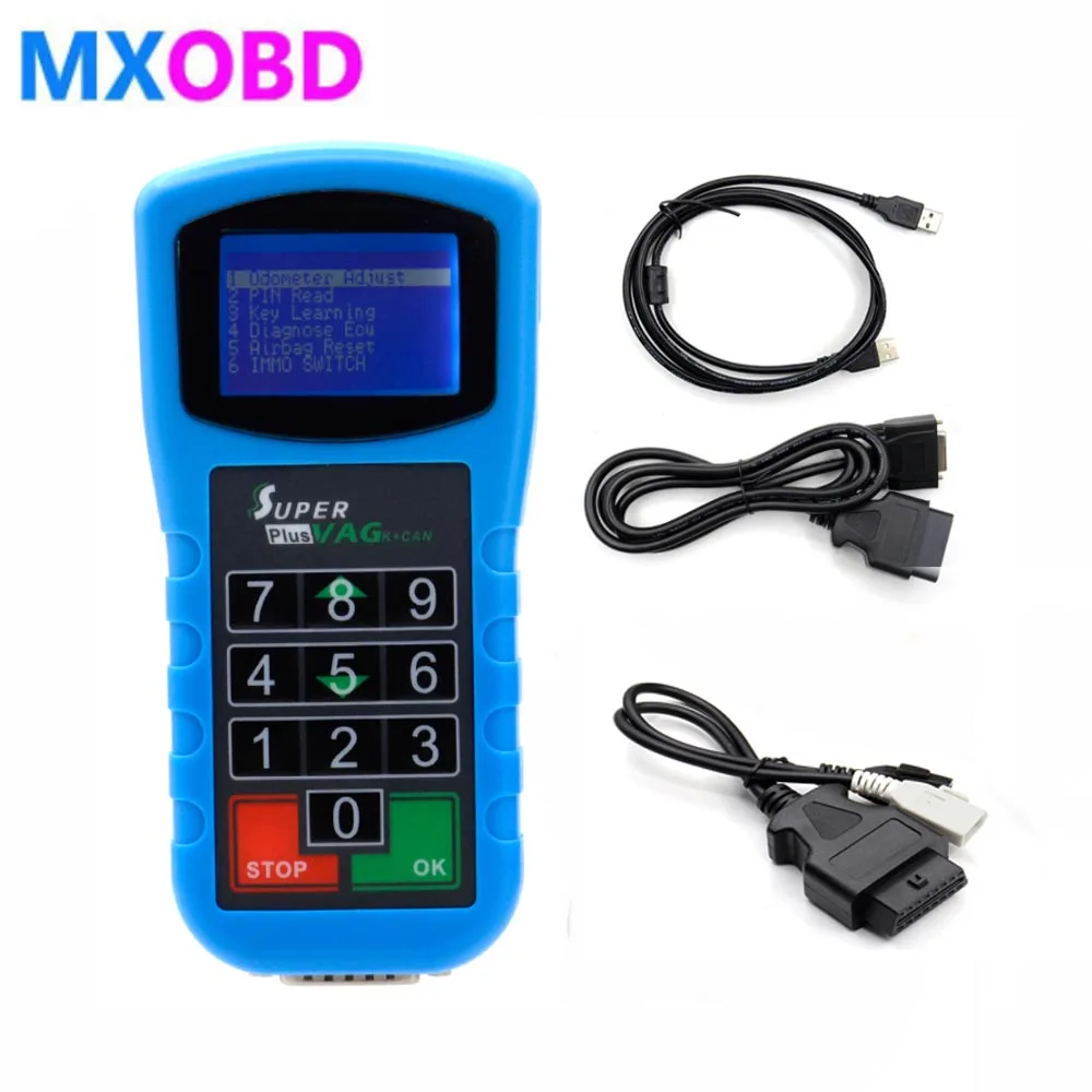 Диагностический сканер OBD для Super VAG K + CAN Plus 2,0/V4.8 для VW, Audi, Skoda
Диагностический сканер OBD для Super VAG K + CAN Plus 2,0/V4.8 для VW, Audi, Skoda