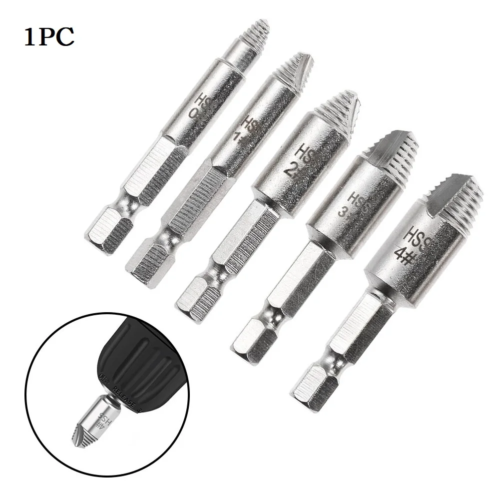 1PC Broken Screw Extractor Remover Drill Bit Set Stripped Broken Screw Bolt Remover Extractor Easily Take Out Demolition Tools
1PC Broken Screw Extractor Remover Drill Bit Set Stripped Broken Screw Bolt Remover Extractor Easily Take Out Demolition Tools