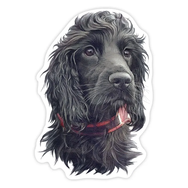 Hot Sell Various Sizes Self-adhesive Decal Black Spaniel Cocker Car Sticker Waterproof Auto Decors on Bumper Rear Window
Hot Sell Various Sizes Self-adhesive Decal Black Spaniel Cocker Car Sticker Waterproof Auto Decors on Bumper Rear Window