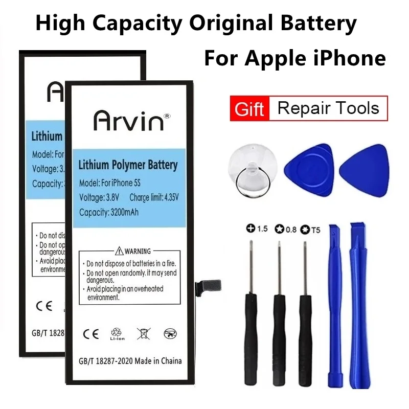 2022 New Rechargeable Batterie For iPhone 6S 6 5S 5 Mobile Phone Battery For Apple iPhone 6s 5s 5g 6g 0 Cycle batteries
2022 New Rechargeable Batterie For iPhone 6S 6 5S 5 Mobile Phone Battery For Apple iPhone 6s 5s 5g 6g 0 Cycle batteries