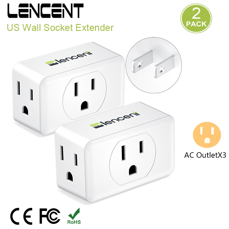 LENCENT 2 PCS Travel Adapter with 3AC Outlets Travel Power Adaptor for US to Japan Japanese Outlet Plug Extender for Home/Travel
LENCENT 2 PCS Travel Adapter with 3AC Outlets Travel Power Adaptor for US to Japan Japanese Outlet Plug Extender for Home/Travel