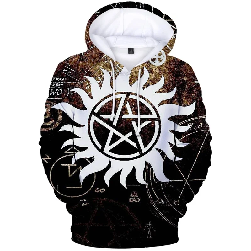 2023 NEW Supernatural Hoodie Sweatshirts Women Men Spring Autumn 2021 Men's Hooded Hoody Funny Oversized Streetwear Sweatshirts
2023 NEW Supernatural Hoodie Sweatshirts Women Men Spring Autumn 2021 Men's Hooded Hoody Funny Oversized Streetwear Sweatshirts