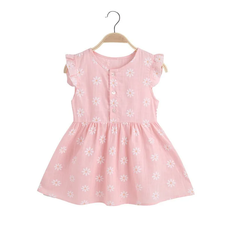 Girls summer dress 2022 cotton and linen vest skirt children's floral ruffled princess skirt children's skirt
Girls summer dress 2022 cotton and linen vest skirt children's floral ruffled princess skirt children's skirt