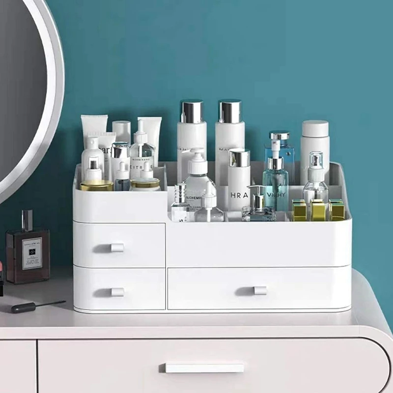 Designs Makeup Organizer With Drawers Bathroom Countertop Cosmetics Organizer For Brushes Nail Polish And Jewelry
Designs Makeup Organizer With Drawers Bathroom Countertop Cosmetics Organizer For Brushes Nail Polish And Jewelry