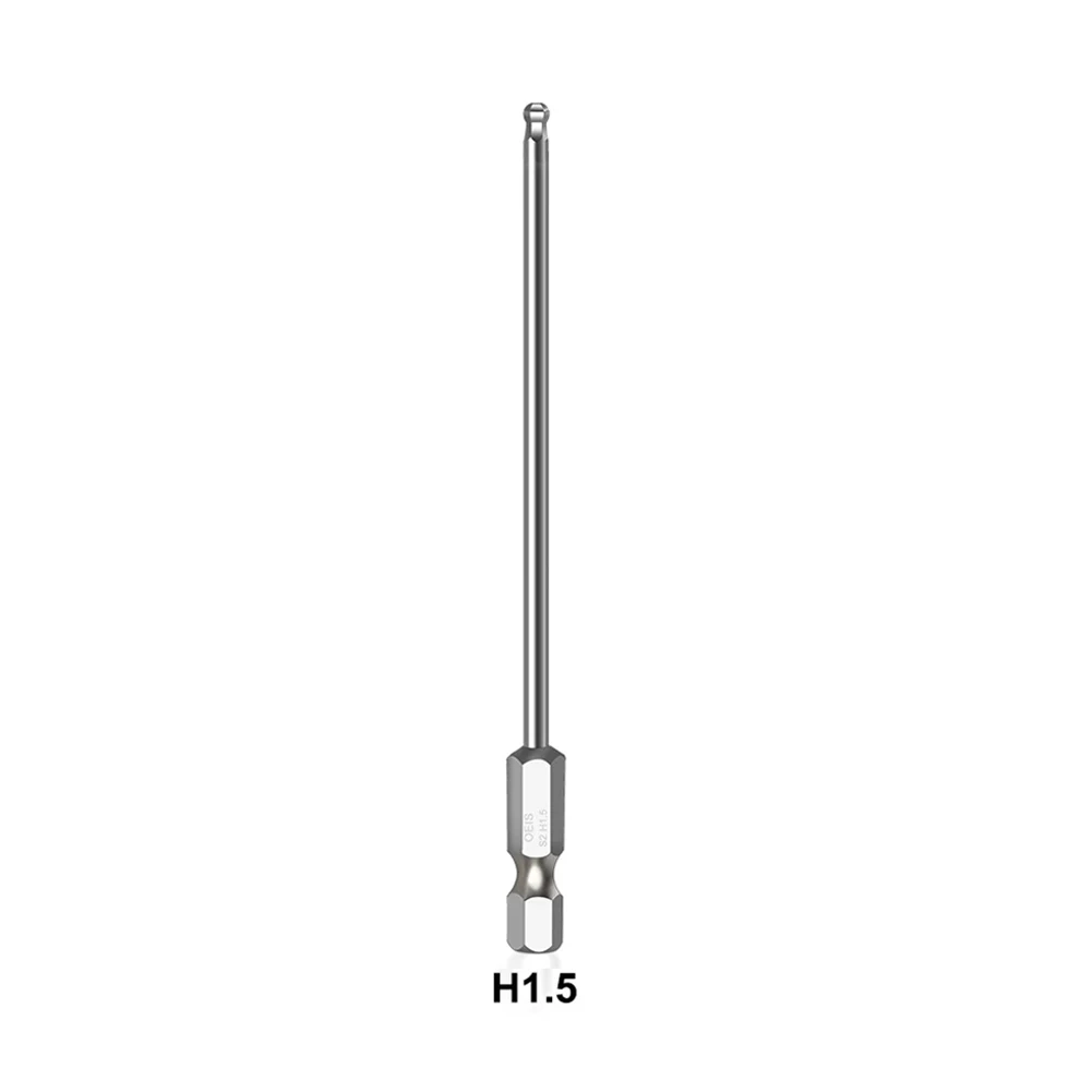 1 Pcs Ball End Hex Screwdriver Bit Metric Hex Bit 100mm Long Magnetic Driver Bit Electrical Drill Accessories
1 Pcs Ball End Hex Screwdriver Bit Metric Hex Bit 100mm Long Magnetic Driver Bit Electrical Drill Accessories