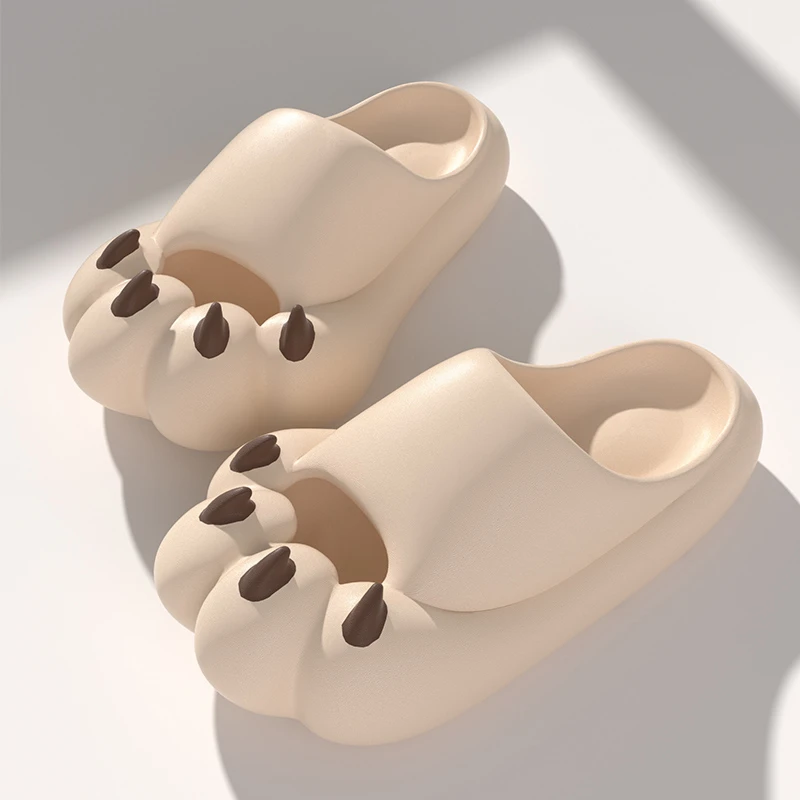 Женские сандалии Baotou на толстой подошве, смешные шлепанцы с мультяшным рисунком медведя, с когтями, лето 2023
Женские сандалии Baotou на толстой подошве, смешные шлепанцы с мультяшным рисунком медведя, с когтями, лето 2023